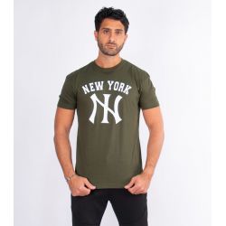T-shirt new york kaki