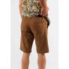 Short unicolore marron