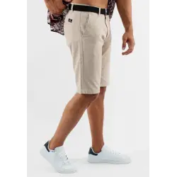 Short unicolore beige