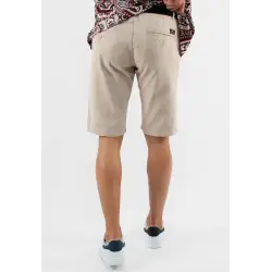 Short unicolore beige