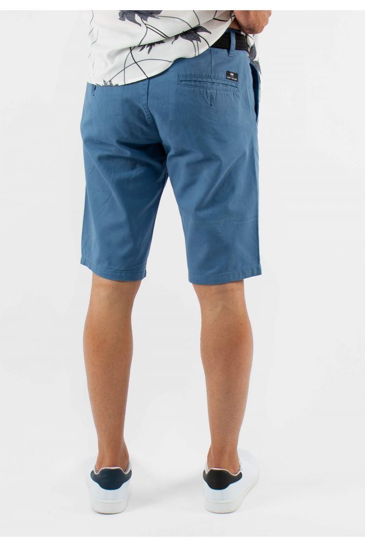 Short unicolore indigo