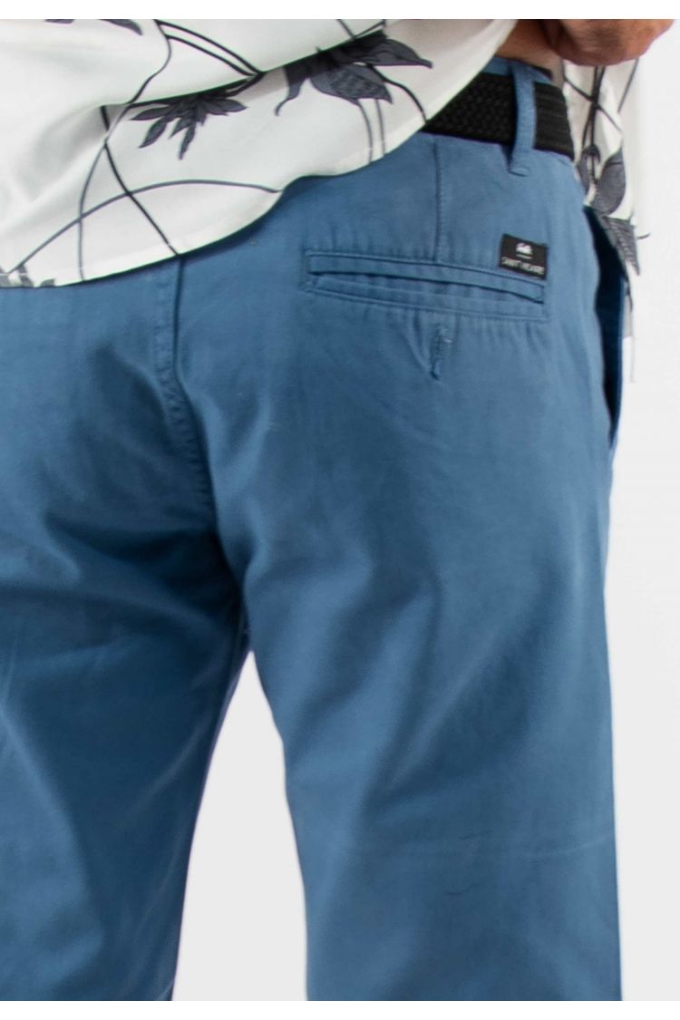 Short unicolore indigo