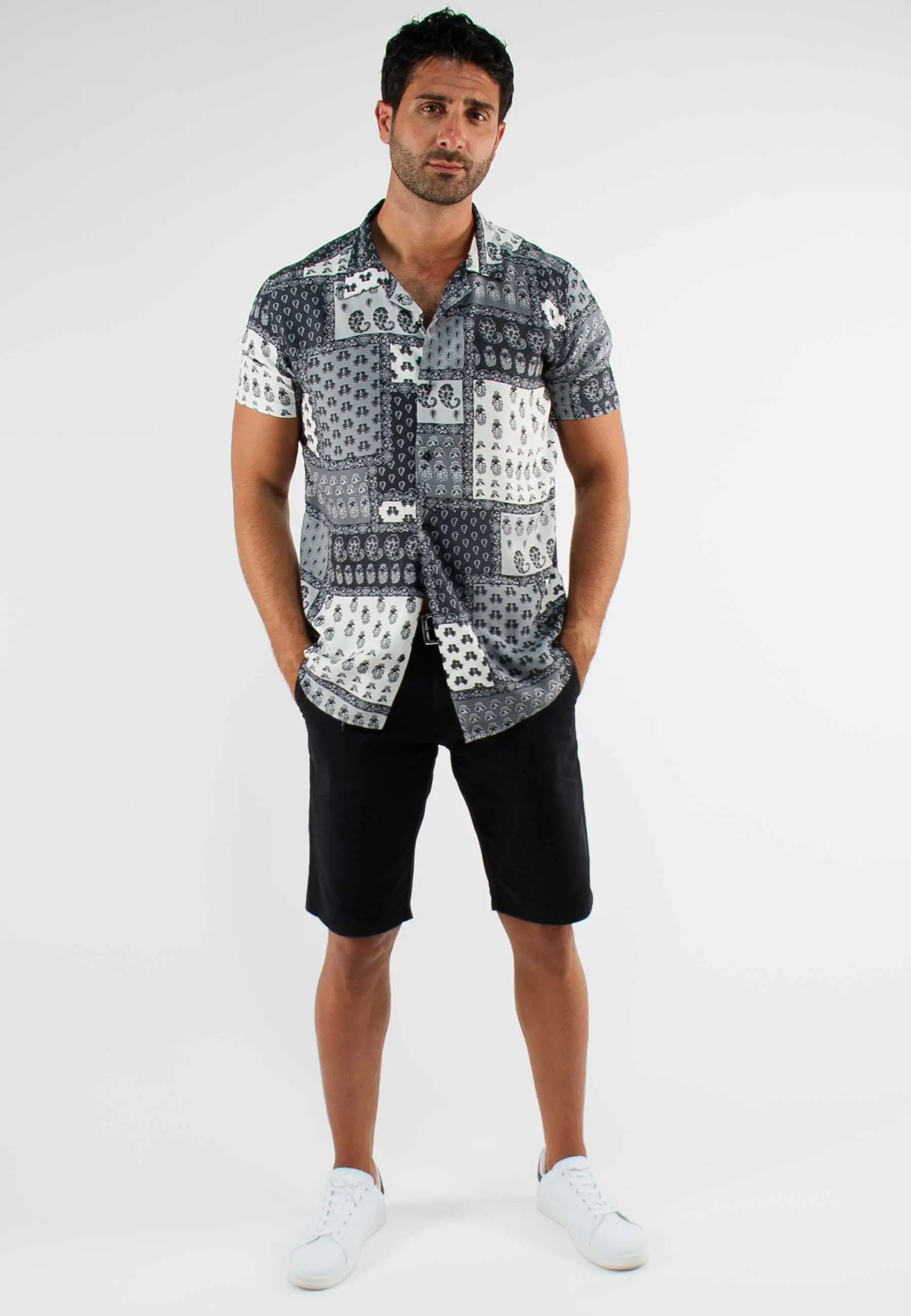 Short unicolore navy