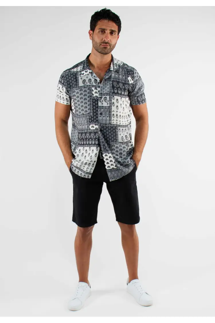 Short unicolore navy