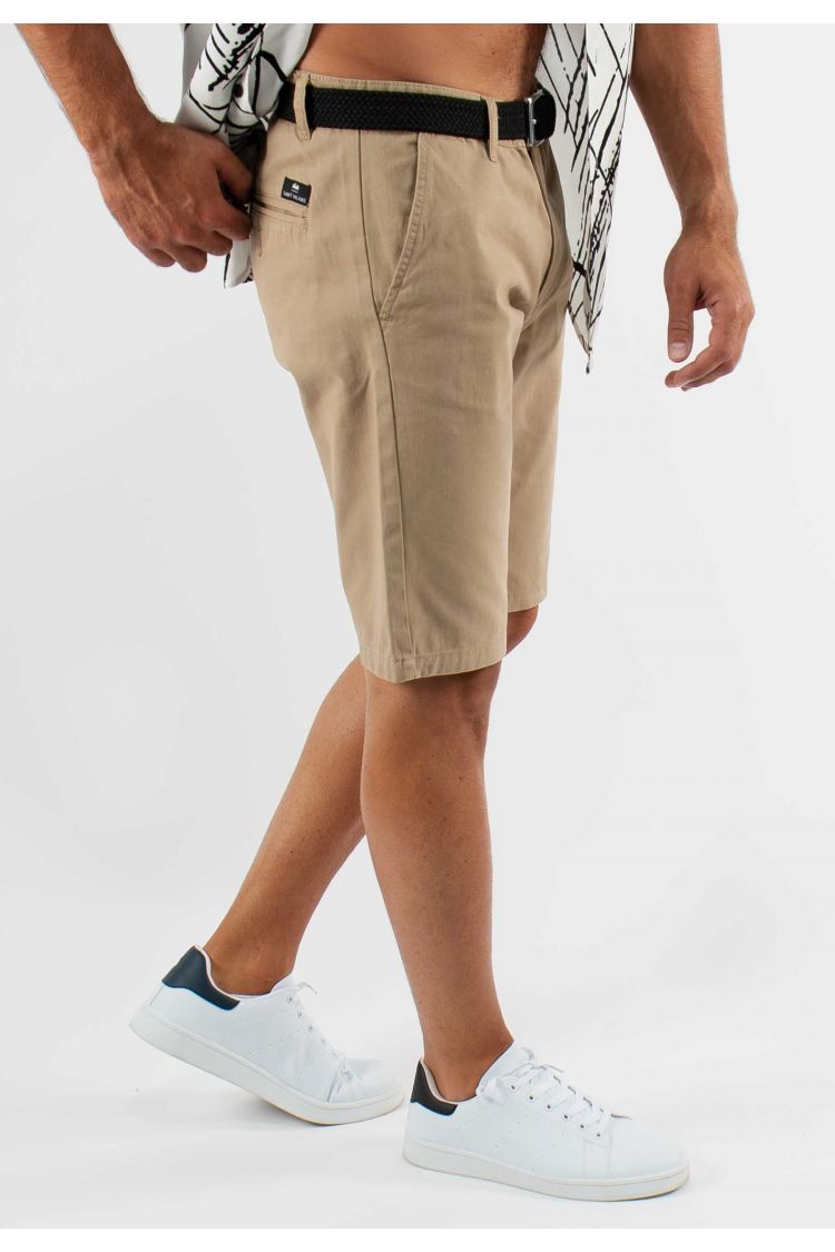 Short unicolore sable