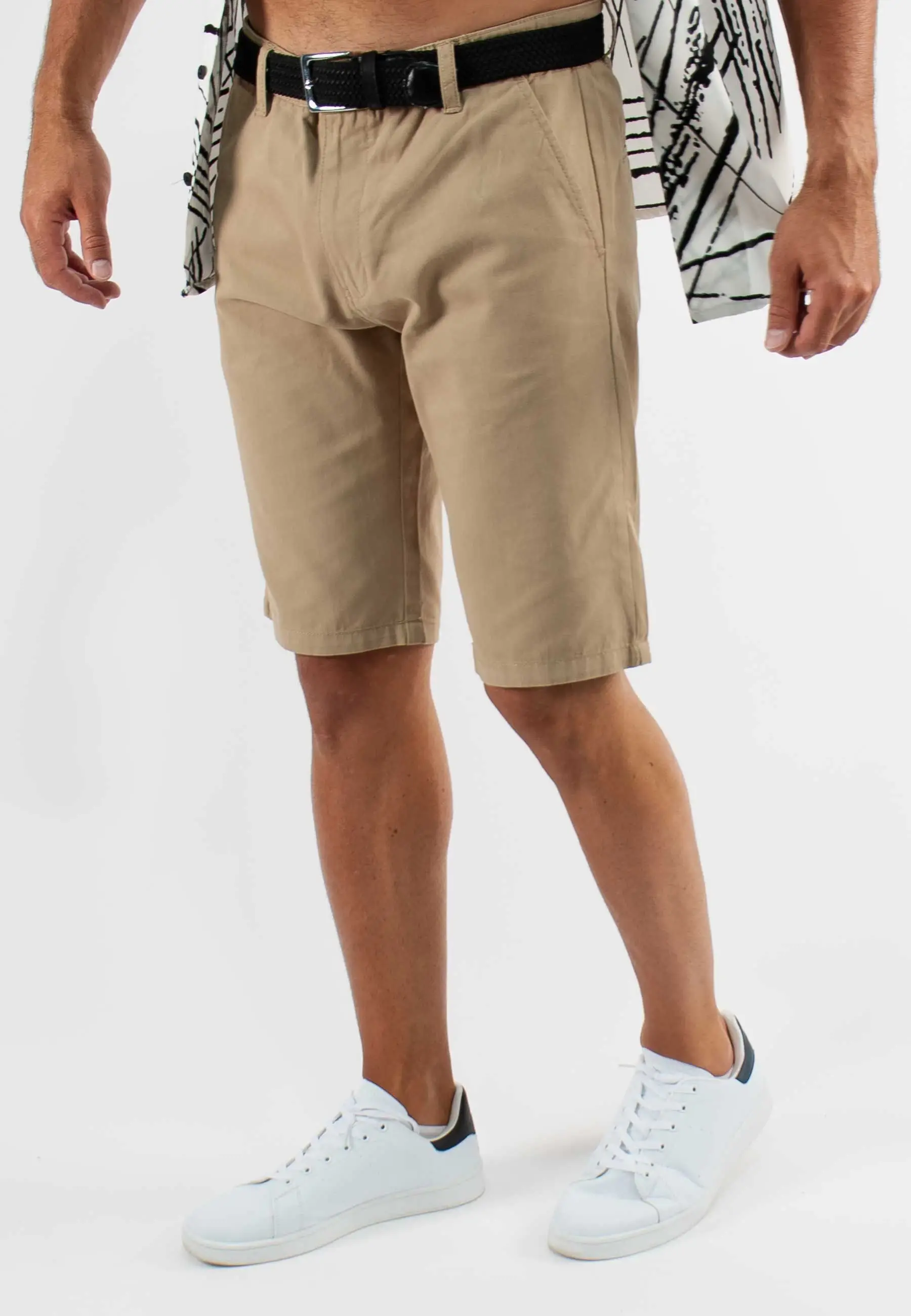 Short unicolore sable