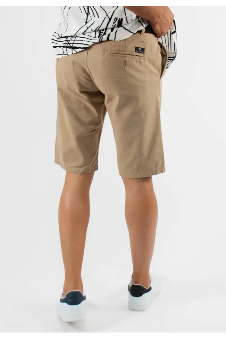 Short unicolore sable