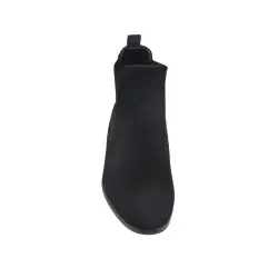 Bottines en suédine noir
