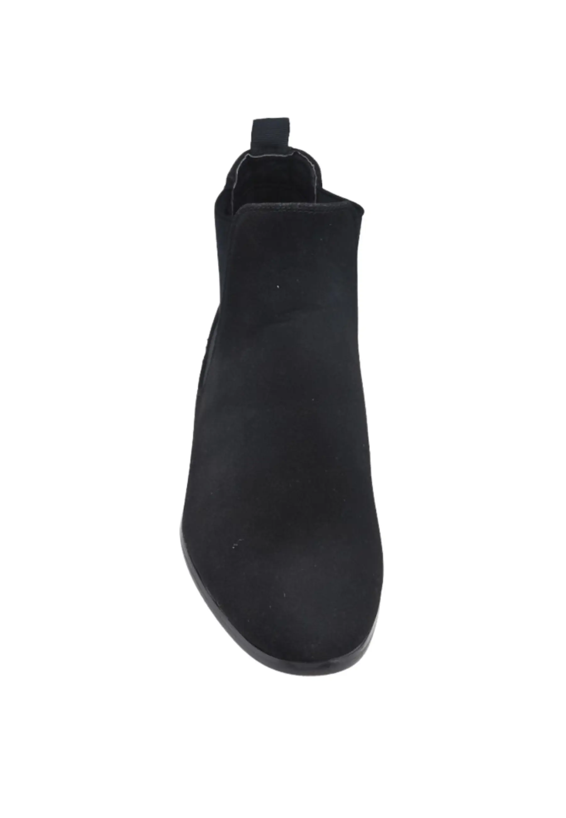 Bottines en suédine noir