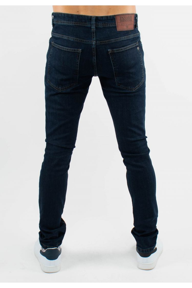 Jean super slim délavé stone wash brut