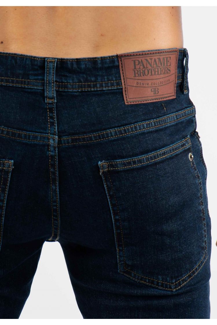 Jean super slim délavé stone wash brut
