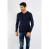 Pull fin col V YY03 - Navy