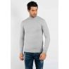 Pull fin col Cheminée YY05 - Gris