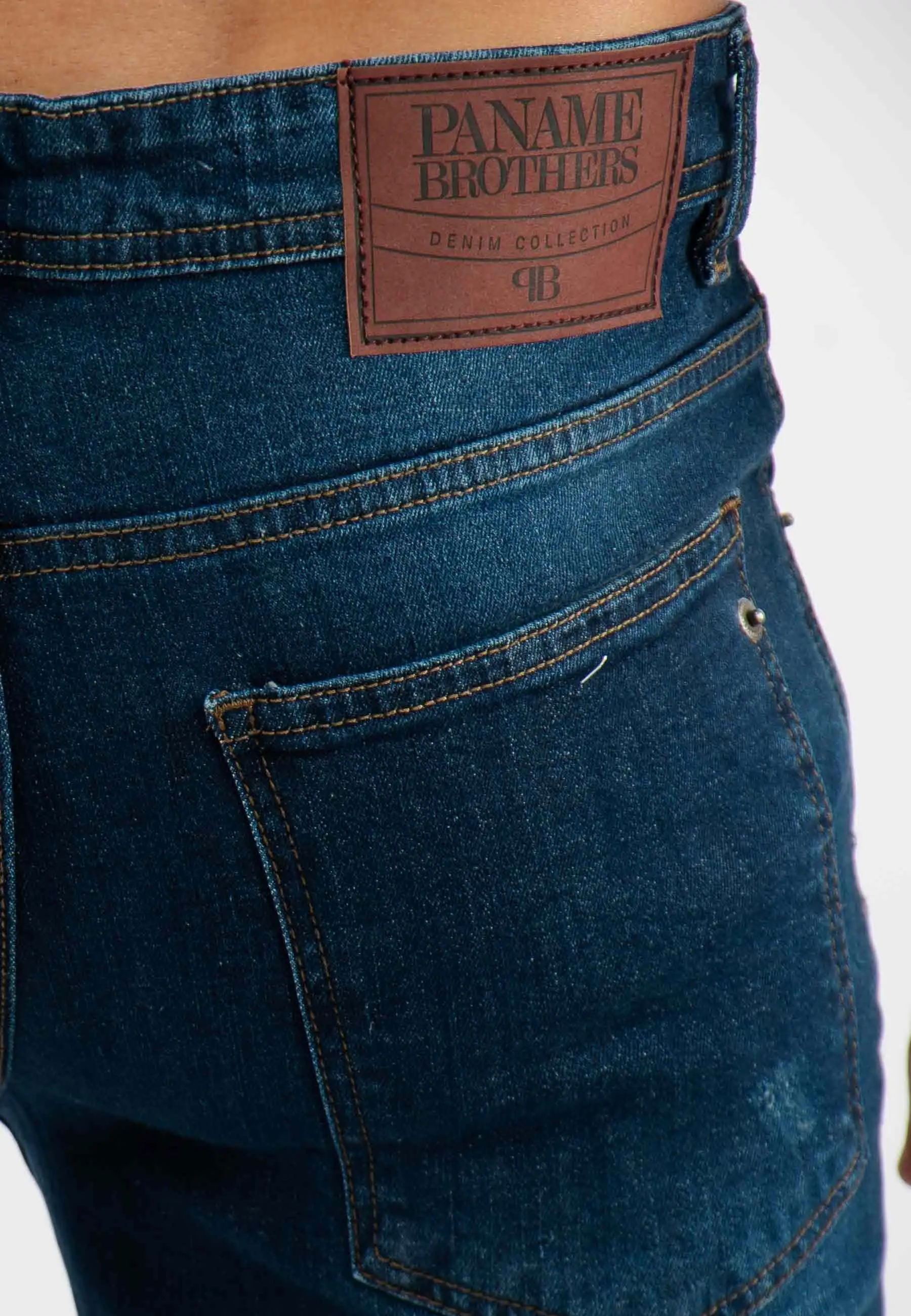 Jean super slim délavé stone wash bleu stone
