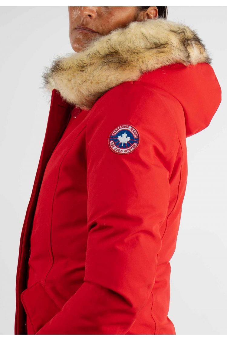 Paragoose nina rouge Doudoune Courte Femme