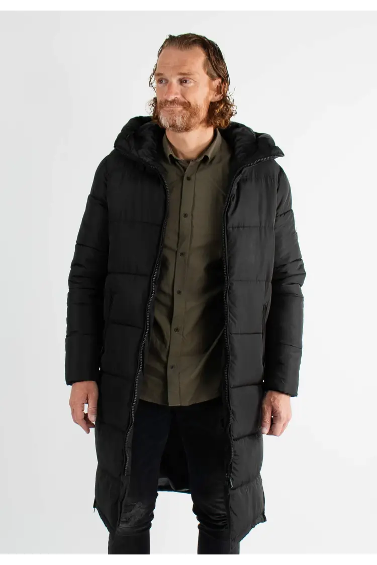 Doudoune longue homme paragoose noir diego