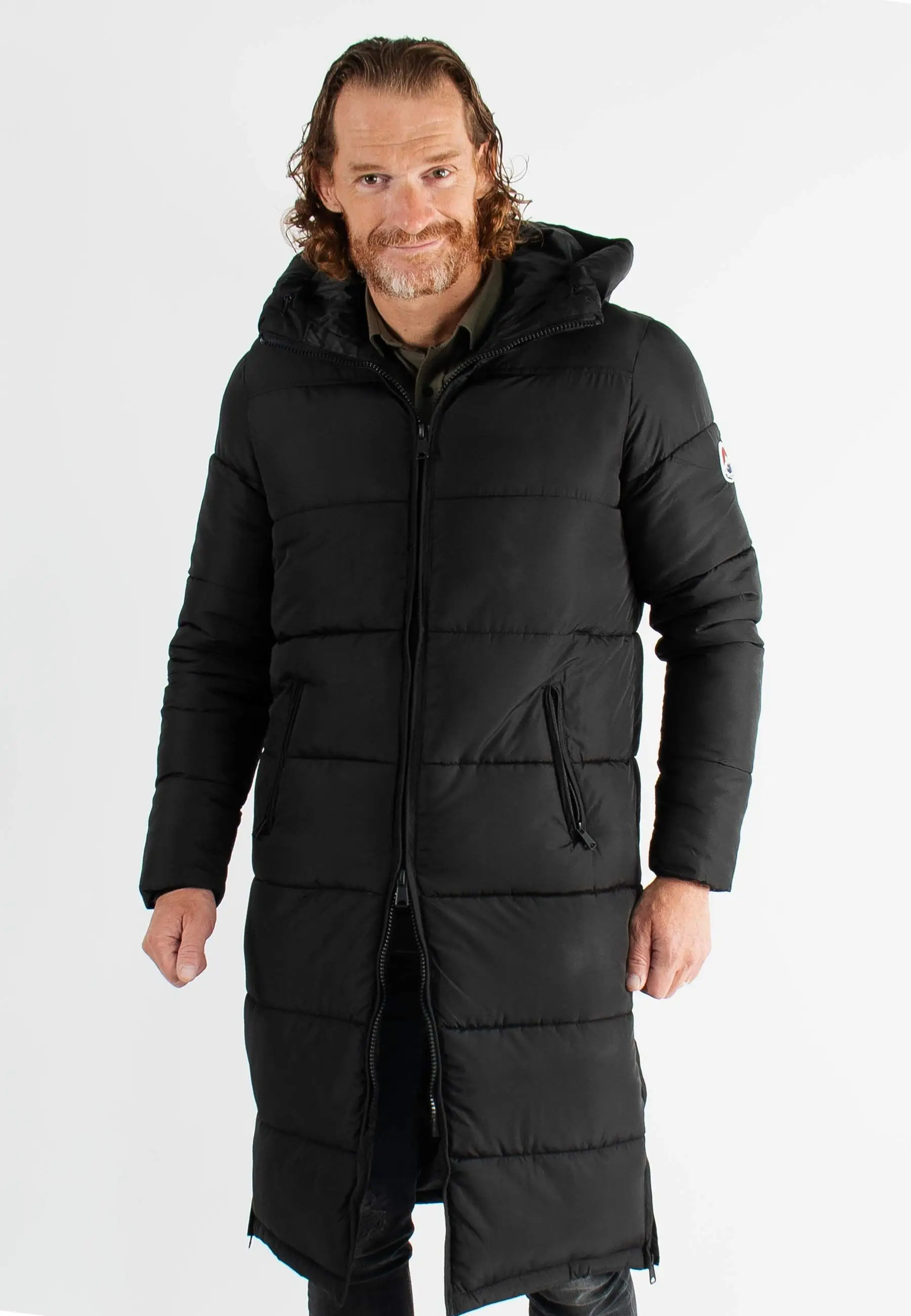 Doudoune longue homme paragoose noir diego