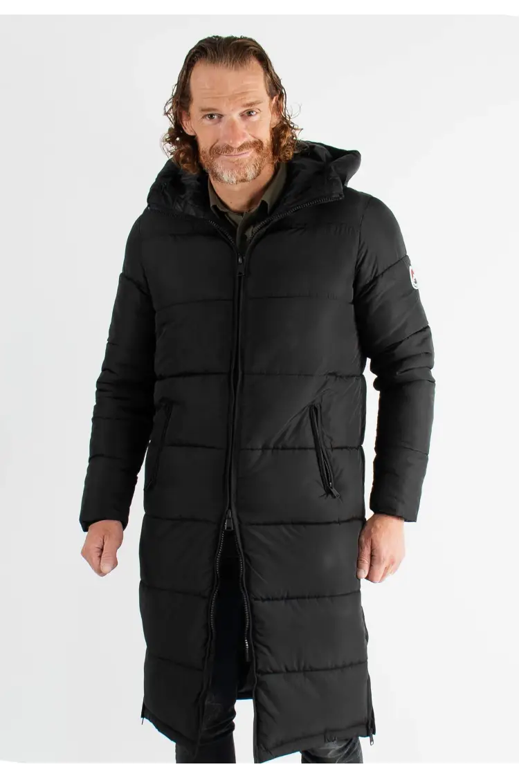 Doudoune longue homme paragoose noir diego