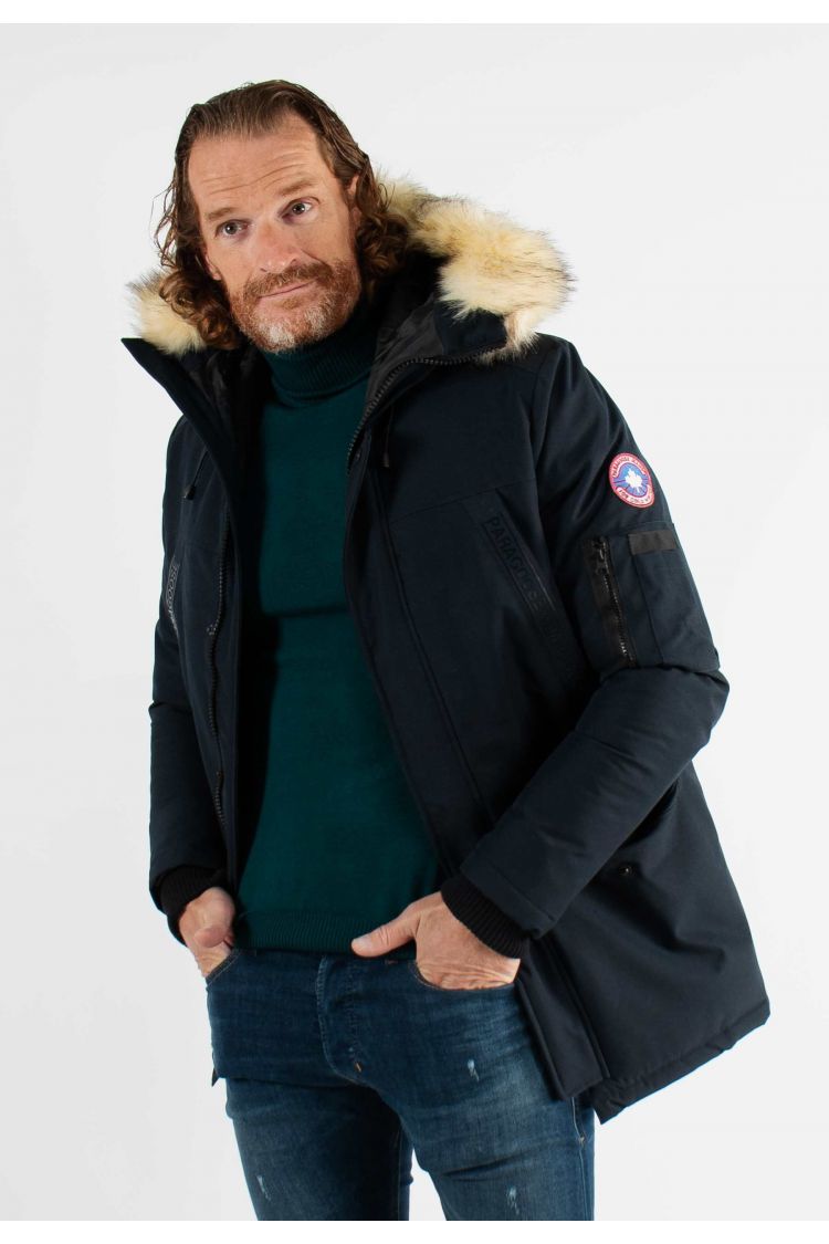 Doudoune courte paragoose navy davos