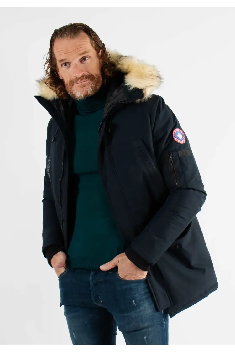Doudoune courte paragoose navy davos