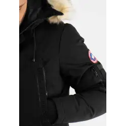 Doudoune courte paragoose noir davos