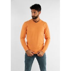 Pull orange cashemere avec...