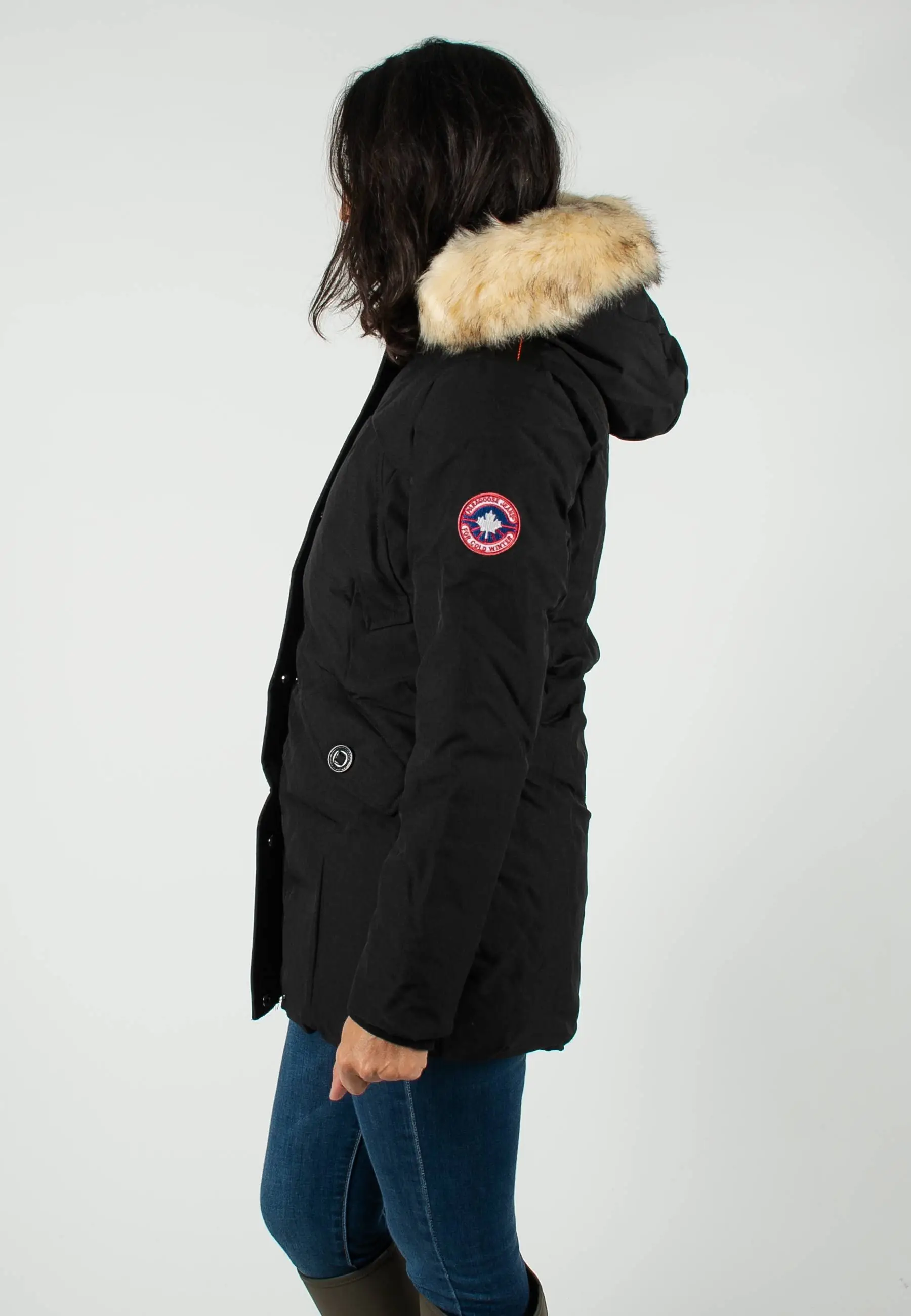 Colette noir doudoune paragoose