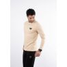 T-shirt beige manches longues hollyghost