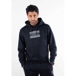 Sweat à capuche navy avec...