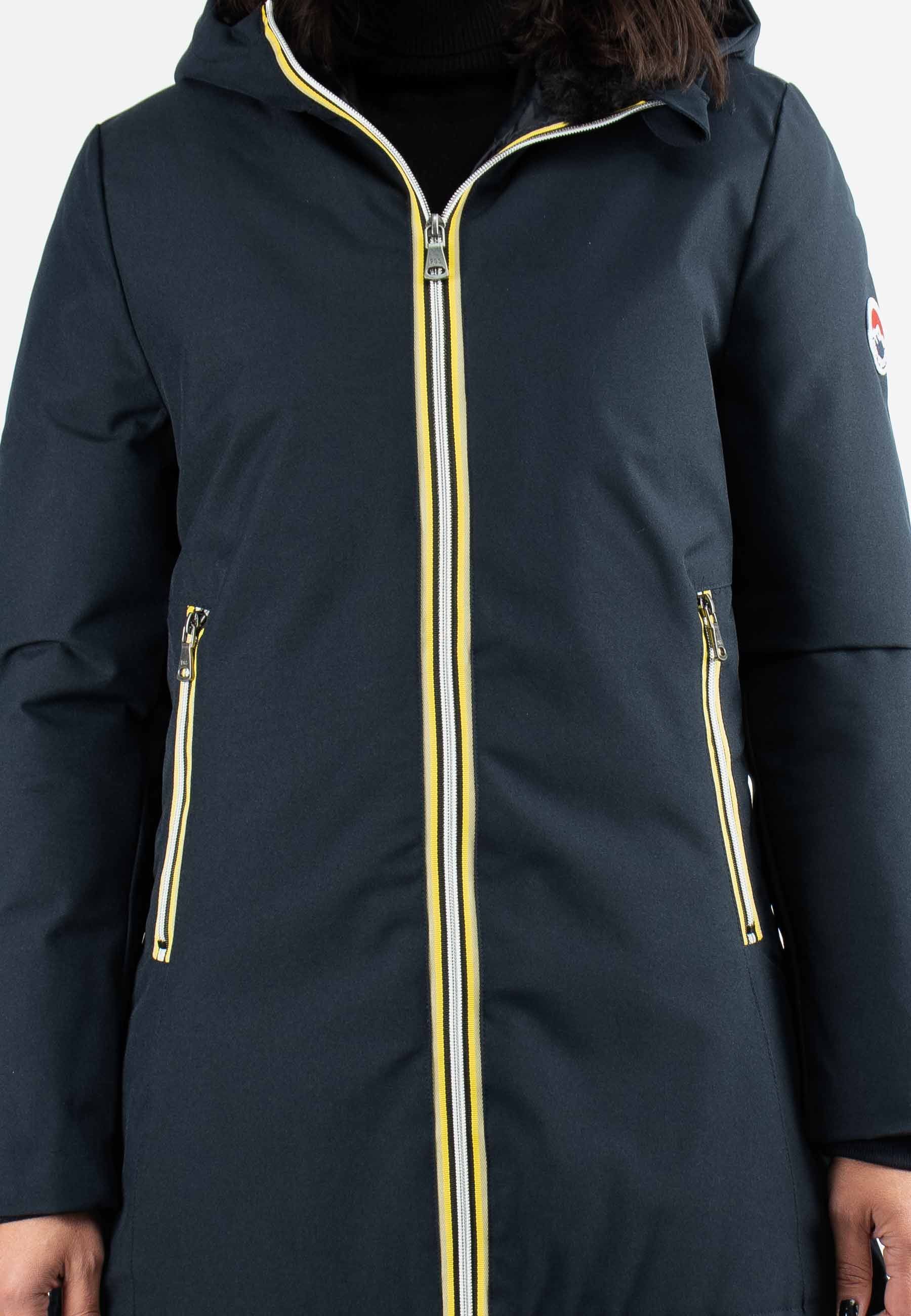 Doudoune mi-longue paragoose navy stanlowa