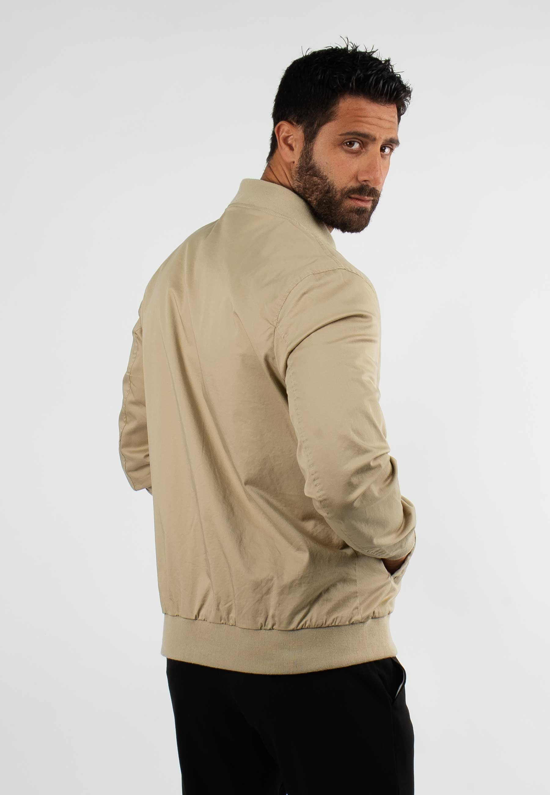 Blouson léger beige