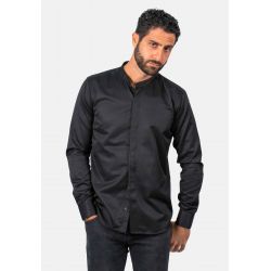 Chemise noir à boutonner...