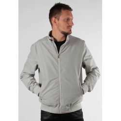 Blouson léger gris clair