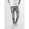 Jean skinny gris