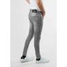 Jean skinny gris