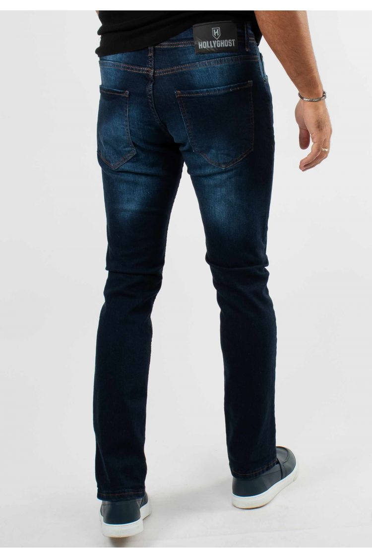 Jean bleu avec trous