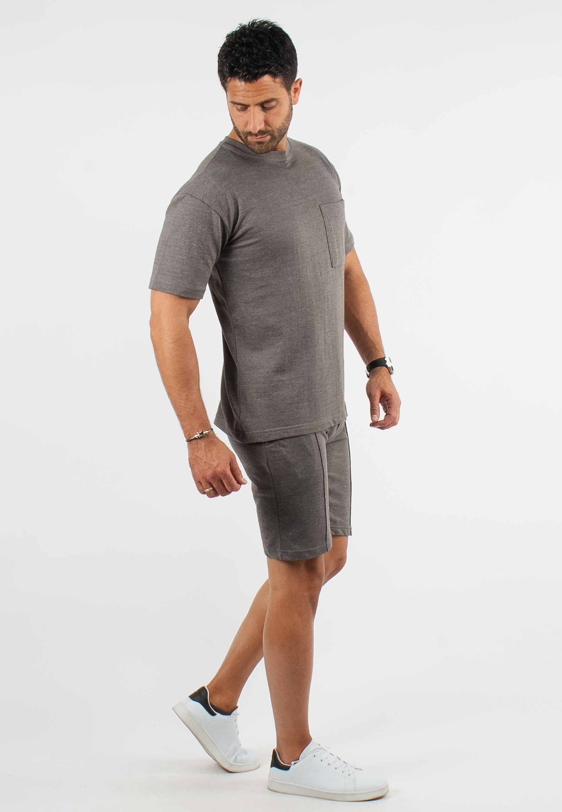 Ensemble short anthracite