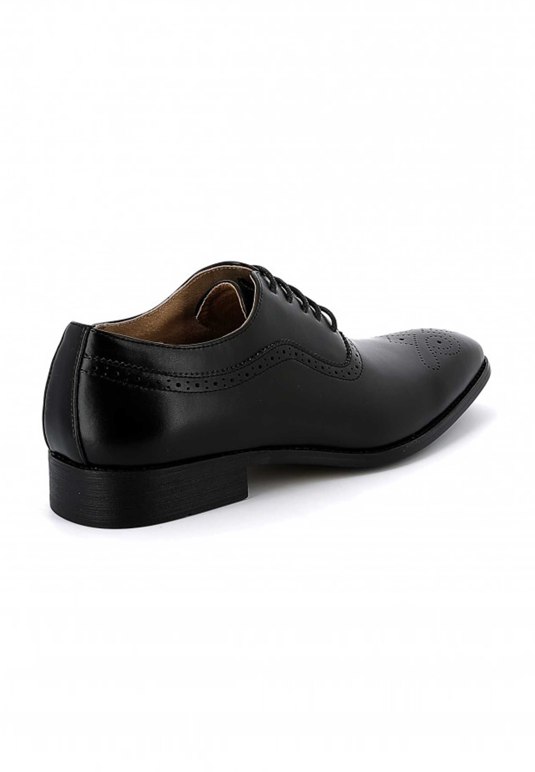 Chaussures Habillées en Simili Cuir noir