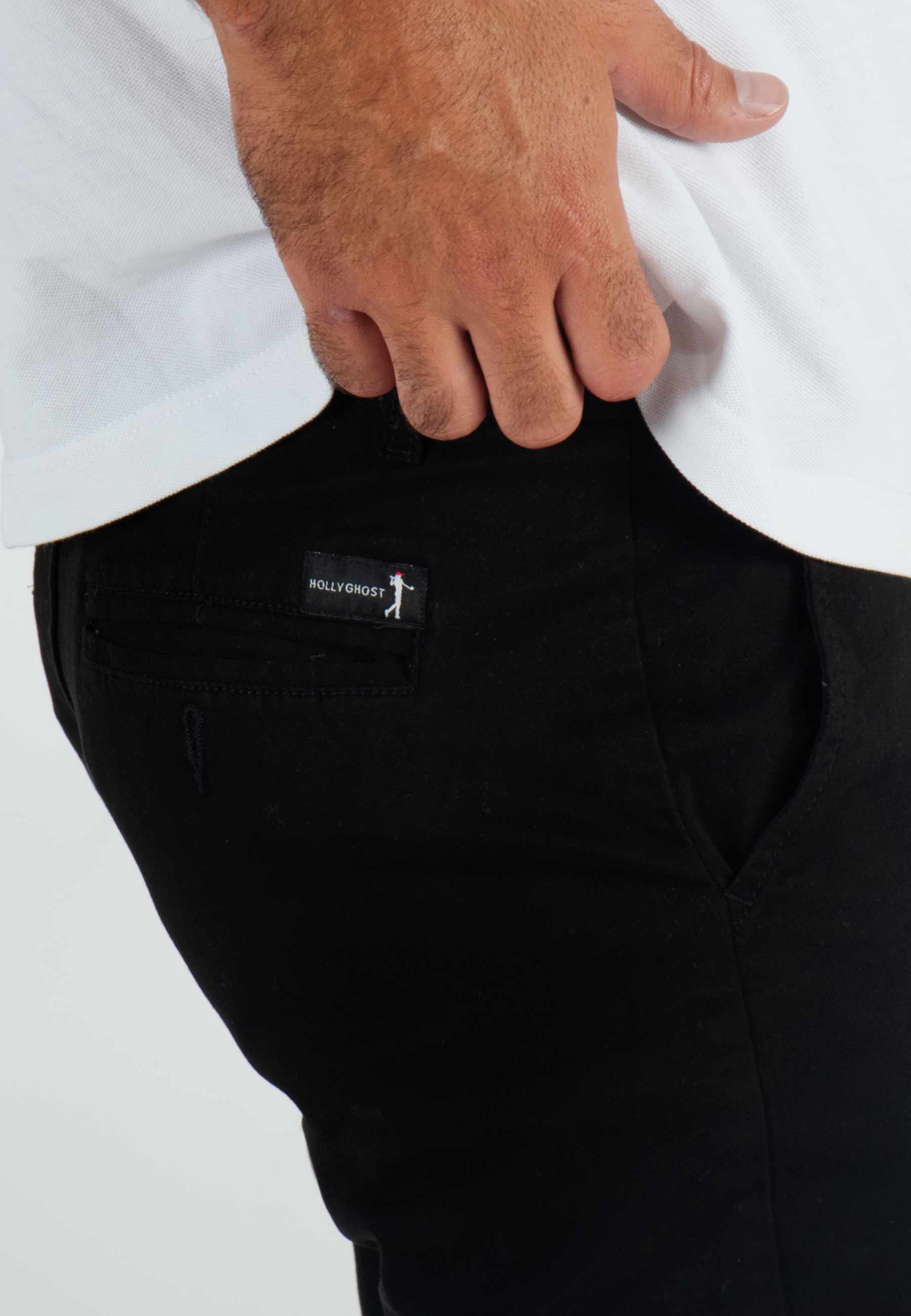 Pantalon chino noir Slim