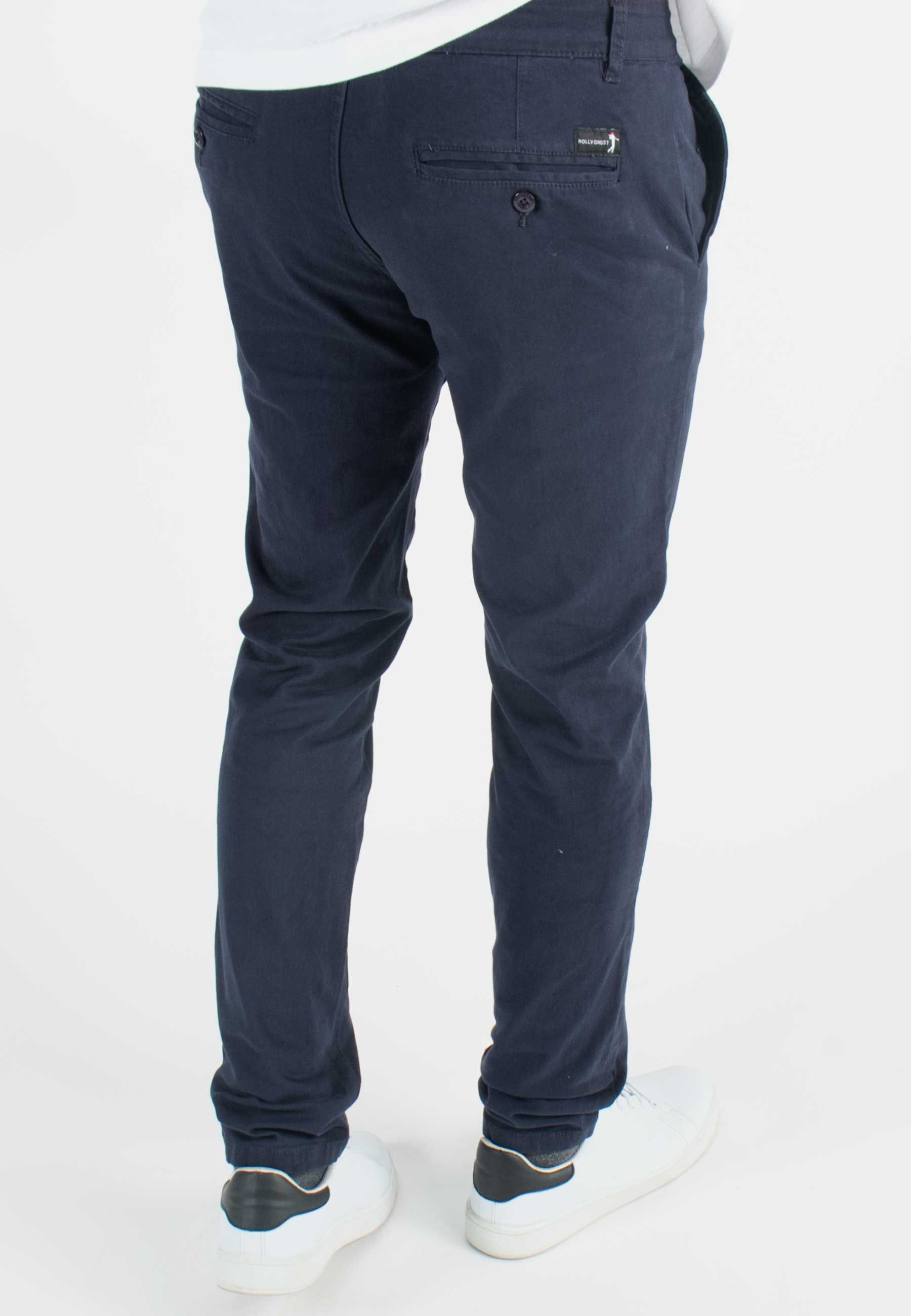 Pantalon chino navy Slim