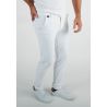 Pantalon chino blanc Slim