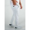 Pantalon chino blanc Slim