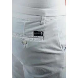 Pantalon chino blanc Slim