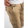 Pantalon cargo camel Slim