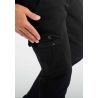 Pantalon cargo noir Slim