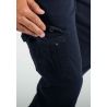 Pantalon cargo navy Slim