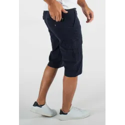 Short cargo mi-long navy
