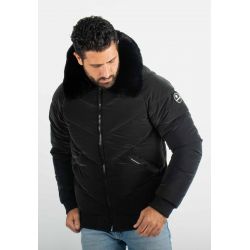 Blouson Homme Hiver Noir...