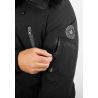 Veste d'Hiver Homme avec Capuche en Fourrure noire – Style Urbain et Protection Contre le Froid