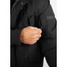 Blouson d'Hiver Homme avec Capuche en Fourrure noire – Look Moderne et Isolation Thermique